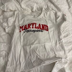 Maryland Terrapins White T-Shirt